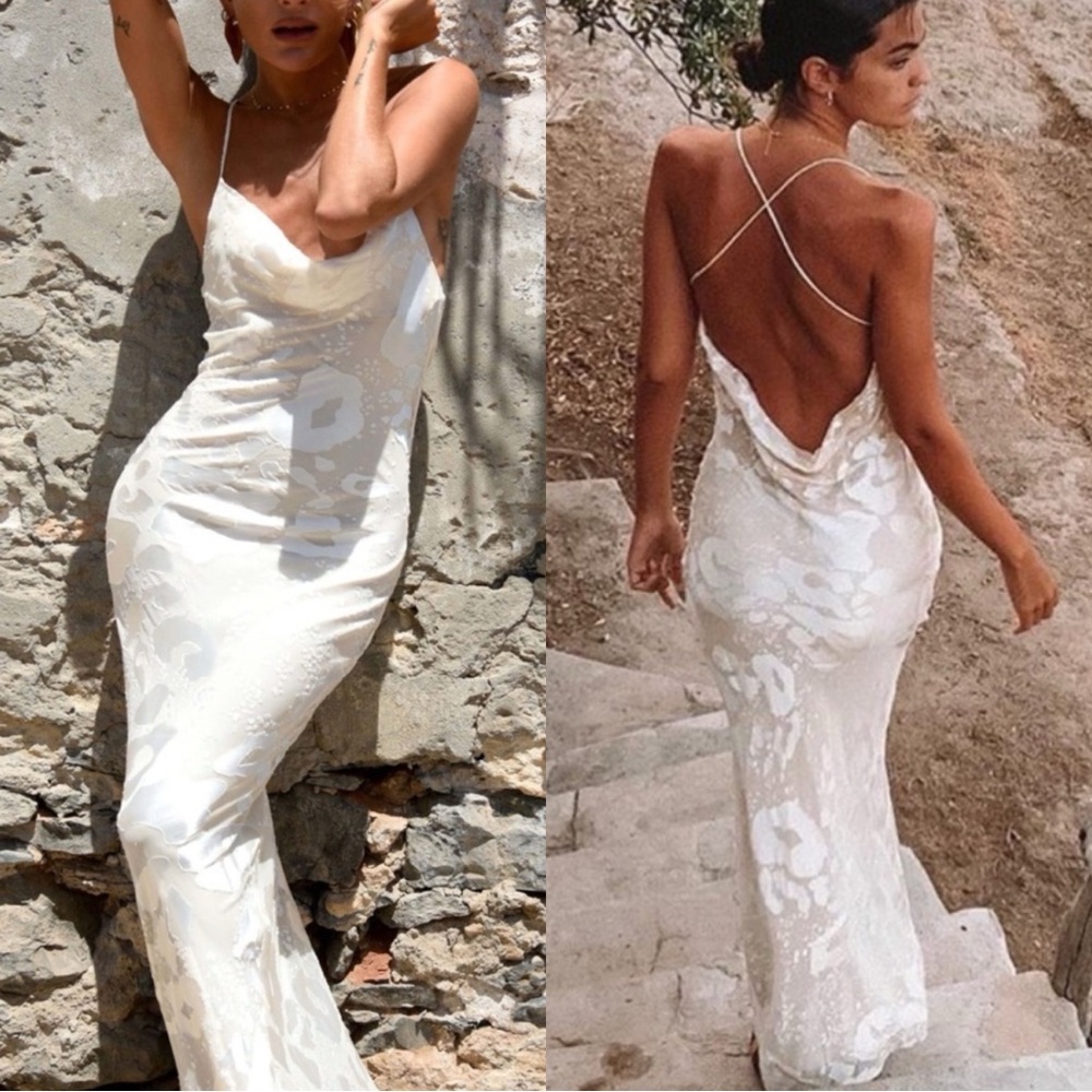 Rat & Boa White Maxi Dress